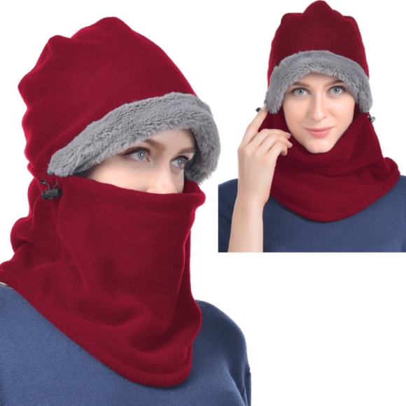 Ushake Other - FLEECE BALACLAVA Windproof Ski Mask (Women or Men)